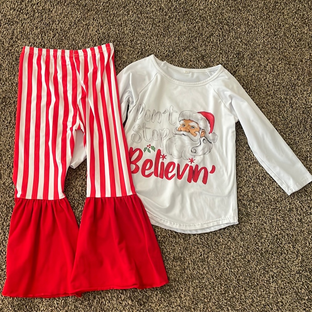 Girls Christmas outfit